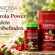 Narcissa Acerola Kapseln und Acerola Tee – Aktionsset