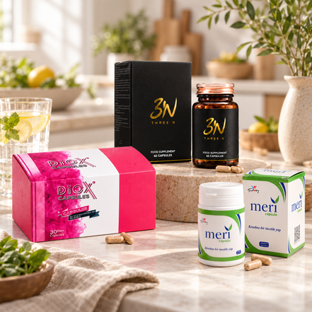 Diox + 3N + Meri – Kapsel-Set – Lifestyle
