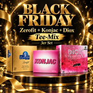 Zerofit + Konjac + Diox – Tee-Mix – Black Friday