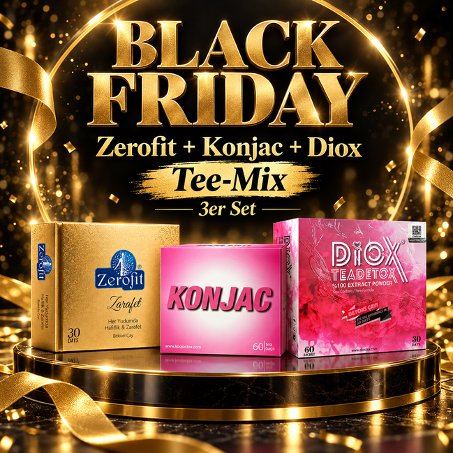 Zerofit + Konjac + Diox – Tee-Mix – Black Friday