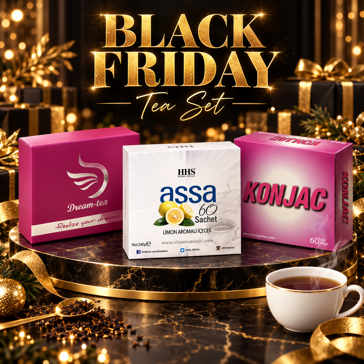 Dreamtox + Konjac + Assa – Tee-Mix – Black Friday
