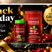 Narcissa Acerola Aktionsset – Black Friday gratis Acerola Tee