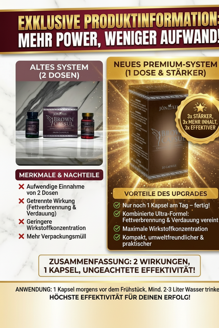 Brown Capsules Jön X13 – Food Supplement