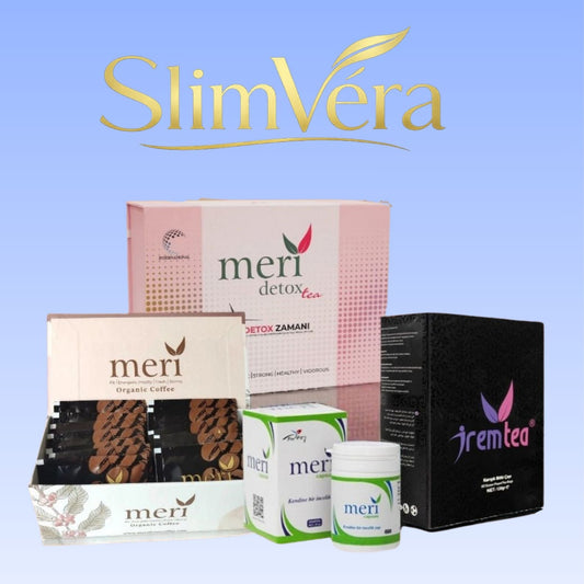 3-teiliges Set                                  Meri Detox Tea
Meri Detox Kaffee
Meri Detox Kapsel