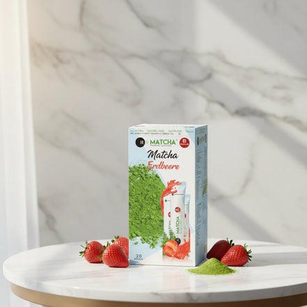 Matcha Premium – Japanese Green Tea with Strawberry Flavor