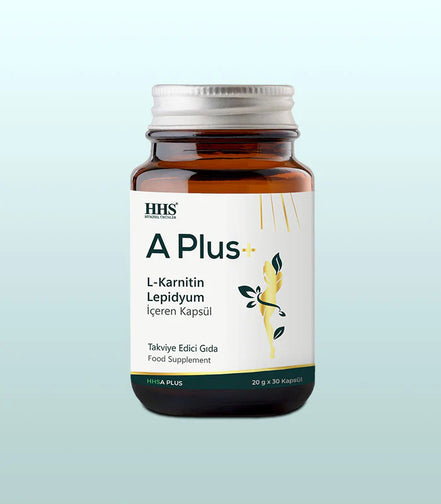 HHS A1 Plus Capsules – Food Supplement With L-Carnitine, Lepidium And Vitamins