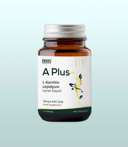 HHS A1 Plus Capsules – Food Supplement With L-Carnitine, Lepidium And Vitamins
