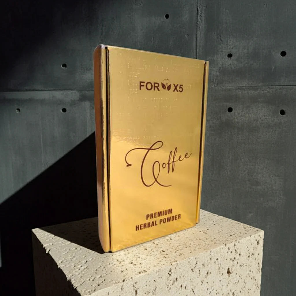 ForX5 Premium Coffee - Herbal Coffee with Ginseng, Ginger & Moringa