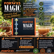 ForX5 Magic gemischtes Kräuterpulver – Produktansicht
