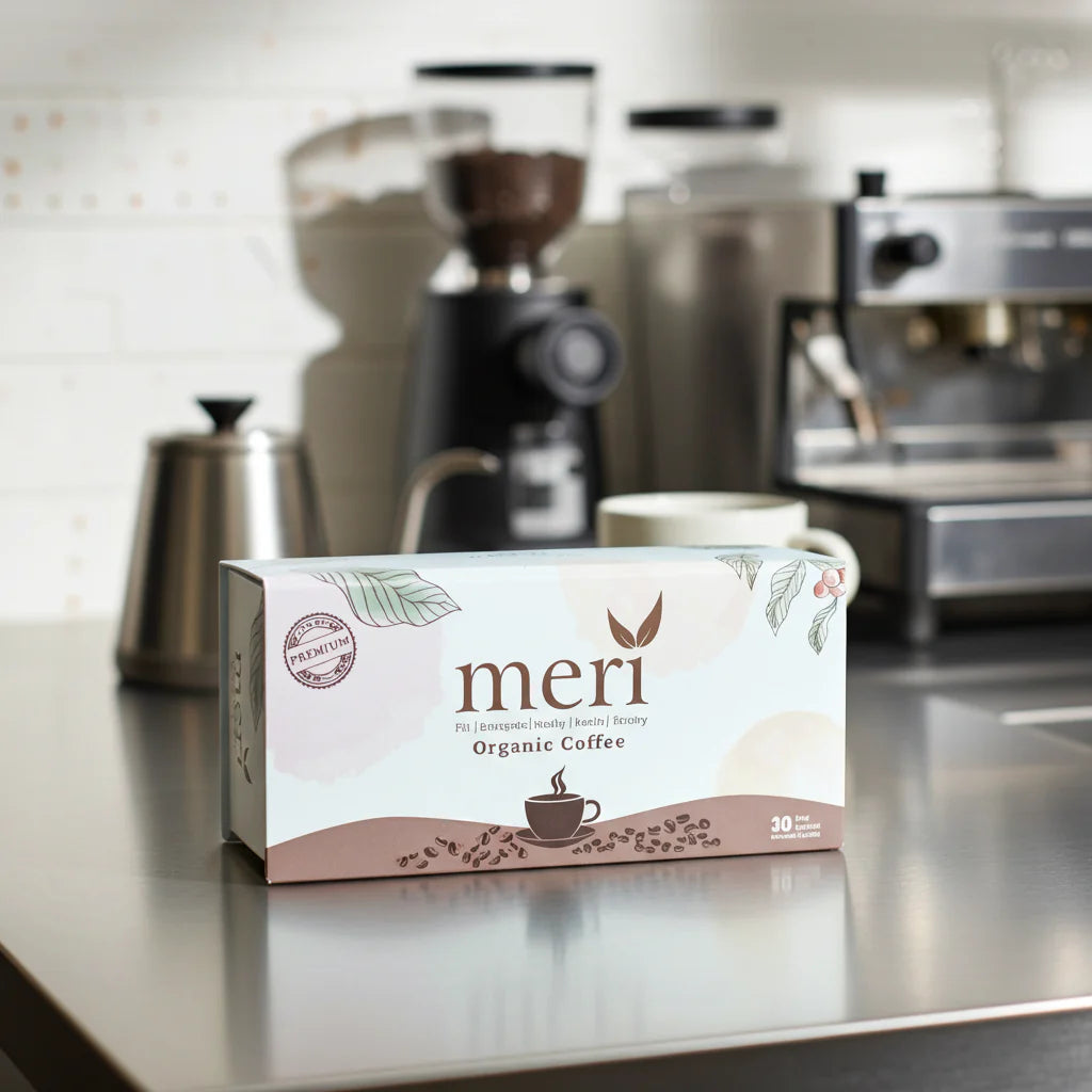 Meri Coffee – Instant Coffee with Collagen & Hyaluronic Acid