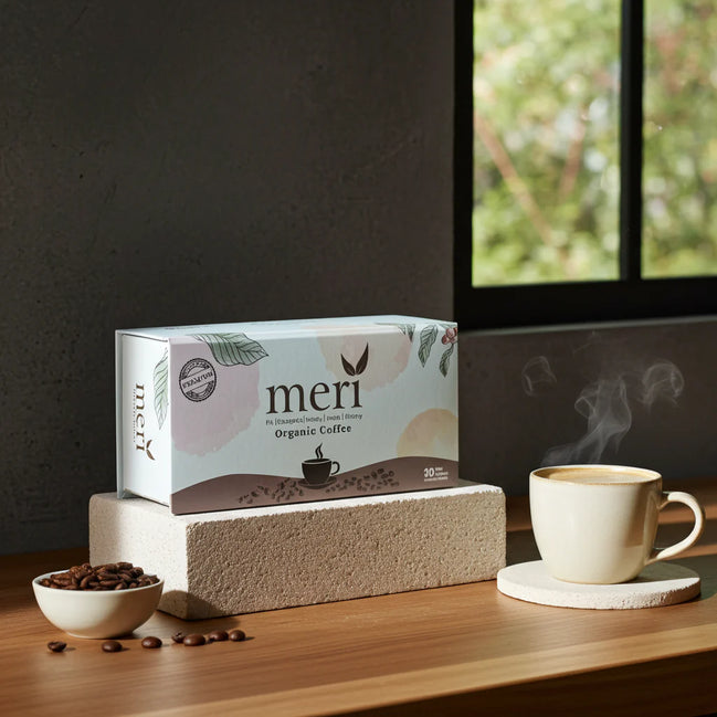 Meri Coffee – Instant Coffee with Collagen & Hyaluronic Acid