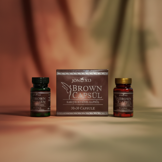 Brown Kapseln Jön X13 Nahrungsergänzungsmittel