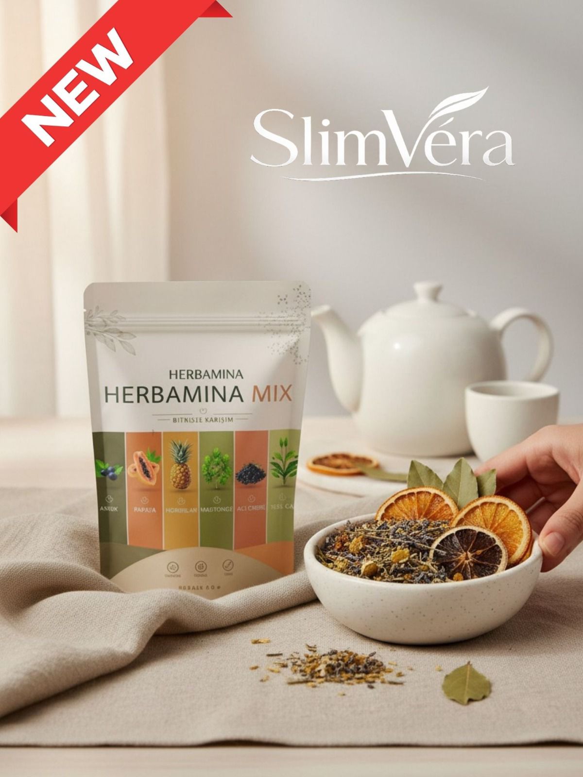 Herbamina Mix – Natürliche Kräutertee-Mischung