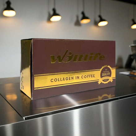 Wiltlife Coffee with Collagen - Instant Coffee with Moringa & Ginseng