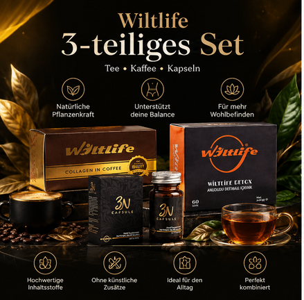 Wiltlife 3-teiliges Set – Infografik