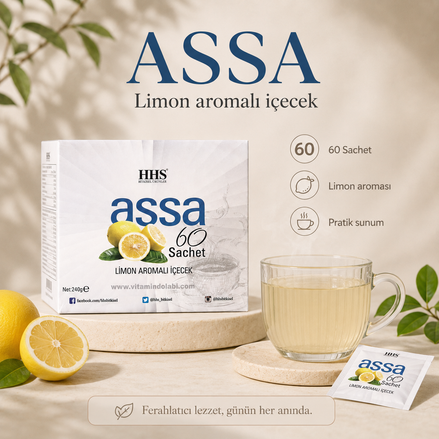 Assa Tee Zitrone – Infografik
