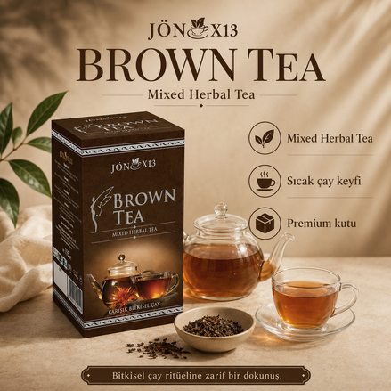 Brown Tea Jön X13 – Infografik