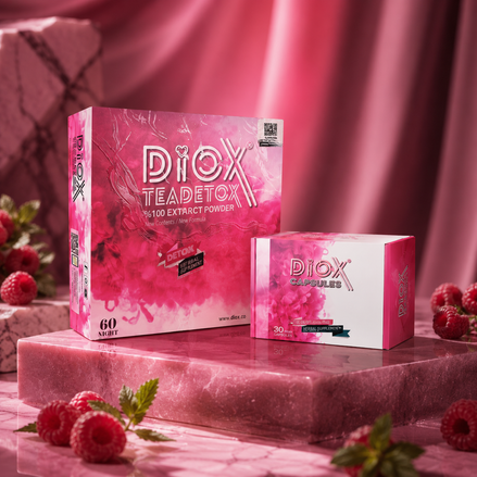 DIOX Tee und Kapseln Set – Hero