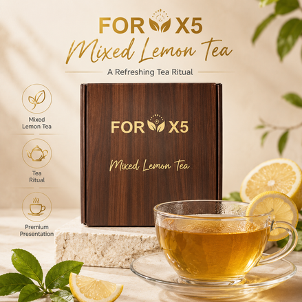 ForX5 Lemon Tea – Infografik
