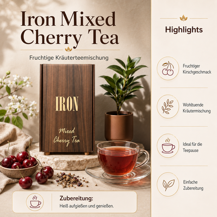 Iron Cherry Tea von ForX5 – Infografik