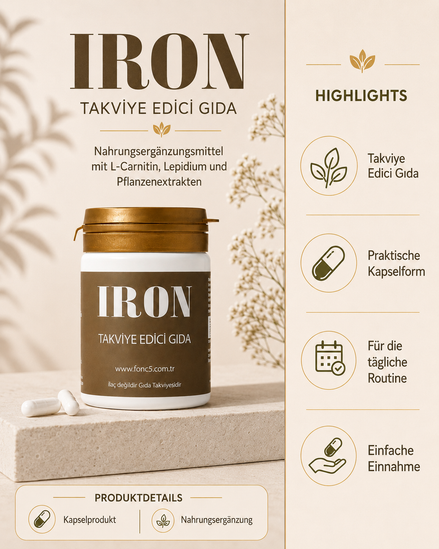 Iron Kapseln – Infografik