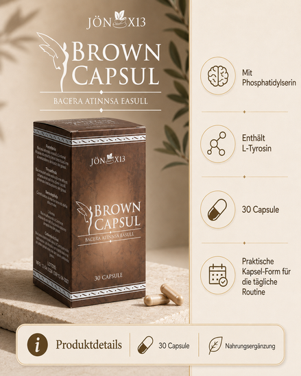Jön X13 Brown Kapseln – Infografik