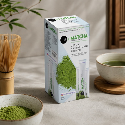 Matcha Premium – Hero Produktbild