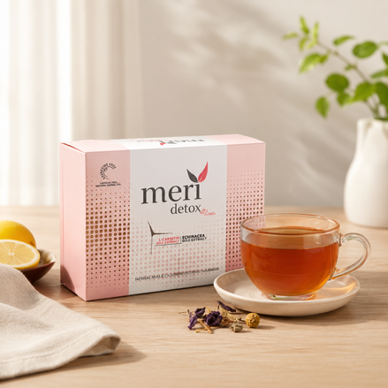 Meri Kräutertee – Hero Produktbild